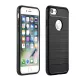 Forcell Carbon Apple iPhone 6/6S Hátlap Tok - Fekete