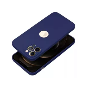 Forcell Soft Apple iPhone 15 Plus Tok - Sötétkék