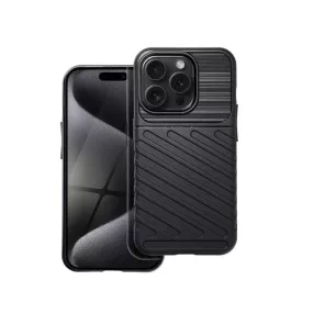 Forcell Thunder Apple iPhone 15 Pro Tok - Fekete