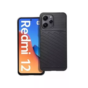 Forcell Thunder Xiaomi Redmi 12 4G Tok - Fekete