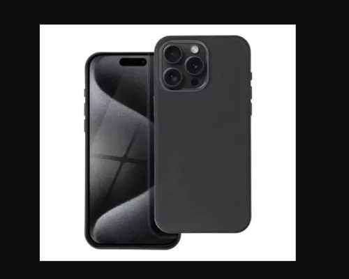 OEM iPhone 14 Plus Hátlapvédő Tok - Fekete