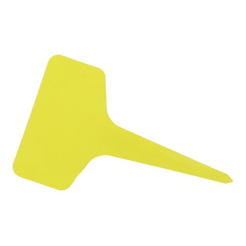 Címkék, táblák a növények aláírásához - készlet 10 db-os sárga