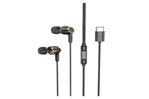 BOROFONE BM90 MILLER TYPE-C VEZETÉKES HEADSET FÜLHALLGATÓ (DAC) FEHÉR
