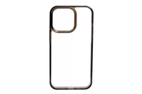 PJ IPHONE 14 PRO 6.1 2,5MM TPU TOK CLEAR-FEKETE