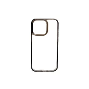 PJ IPHONE 14 PRO MAX 6.7 2,5MM TPU TOK CLEAR-FEKETE