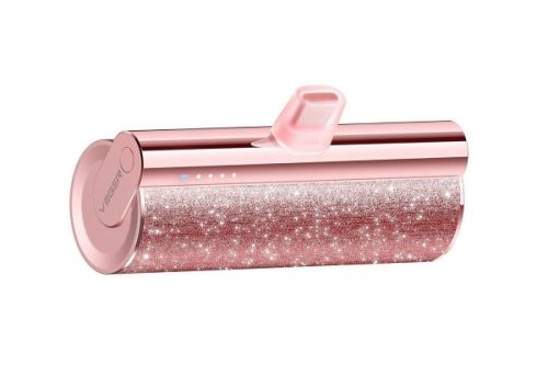VEGER (W0573) POWER BANK 5000MAH TYPE-C ROSE GOLD
