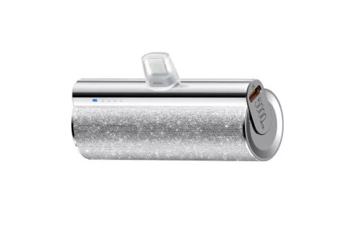 VEGER (W0573P) POWER BANK 5000MAH LIGHTNING EZÜST