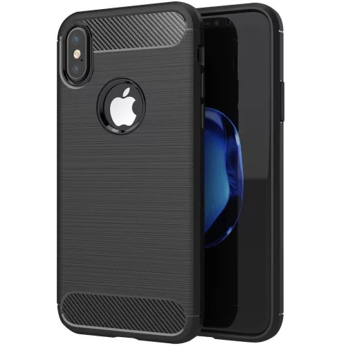 Tok Forcell Carbon - iPhone XS ( 5,8" ) fekete