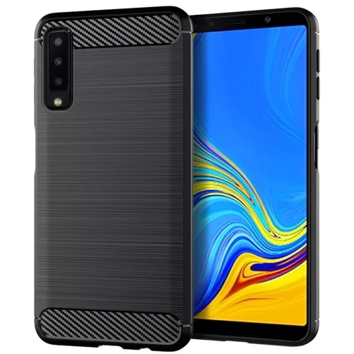 Tok Forcell Carbon - Samsung Galaxy A7 2018 ( A750 ) fekete