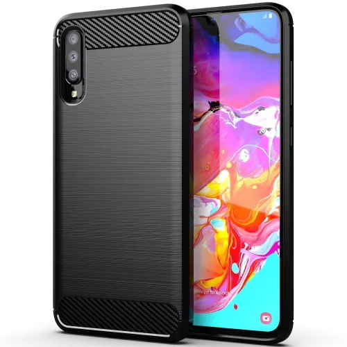 Tok Forcell Carbon - Samsung Galaxy A70 fekete