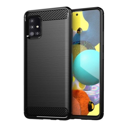 Tok Forcell Carbon - Samsung Galaxy A71 fekete