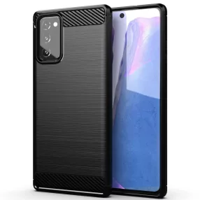 Samsung Galaxy Note 20 Forcell Carbon hátlap tok fekete