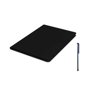   Lenovo Tab 4  10,1col fekete oldalra nyíló tablet tok érintőceruzával és képernyővédő fóliával