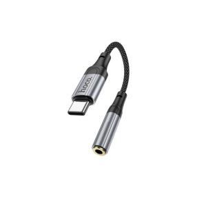   HOCO LS36 FREXH TYPE-C / JACK AUDIÓ ÁTALAKÍTÓ (DAC) FEKETE
