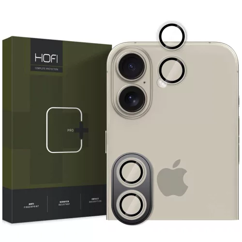 Hofi Camring Pro+ Apple iPhone 16 / 16 Plus Clear