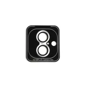   CLP IPHONE 16 6.1 / 16 PLUS 6.7 KAMERAVÉDŐ FÉMGYŰRŰS ÜVEGFÓLIA APPLIKÁTORRAL EZÜST