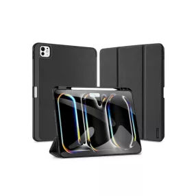   DUX DUCIS DOMO IPAD PRO 7 13.0 (2024) TABLET TOK (APPLE PENCIL TARTÓS) FEKETE