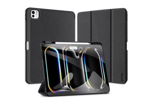 DUX DUCIS DOMO IPAD PRO 7 13.0 (2024) TABLET TOK (APPLE PENCIL TARTÓS) FEKETE