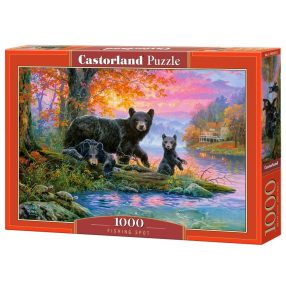 Castorland 1000 darabos puzzle C-104727-2 horgászhely