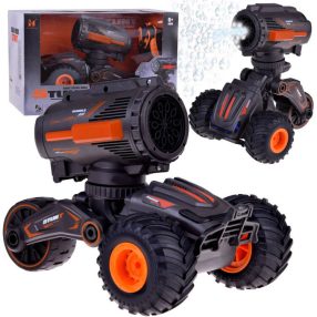   A kaszkadőrautó szappanbuborékokat fúj Fedezze fel a móka varázsát RC0631