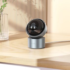   HOCO beltéri kamera kétsíkban állítható éjjeli móddal Full HD D5 ezüst