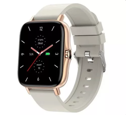 Maxcom Fit FW55 Aurum Pro arany vízálló okosóra pulzus és vérnyomásmérővel