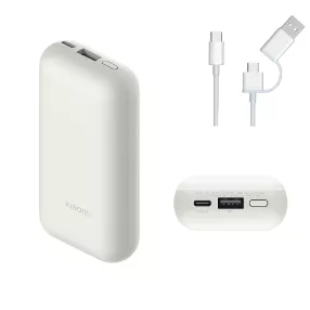   Xiaomi Pocket Edition Ivory power bank 10000 mAh  33W gyorstöltéssel BHR5909GL