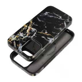   FORCELL F-PROTECT Mirage, Military Drop-Tested case compatible with MagSafe for IPHONE 16 PLUS black marble