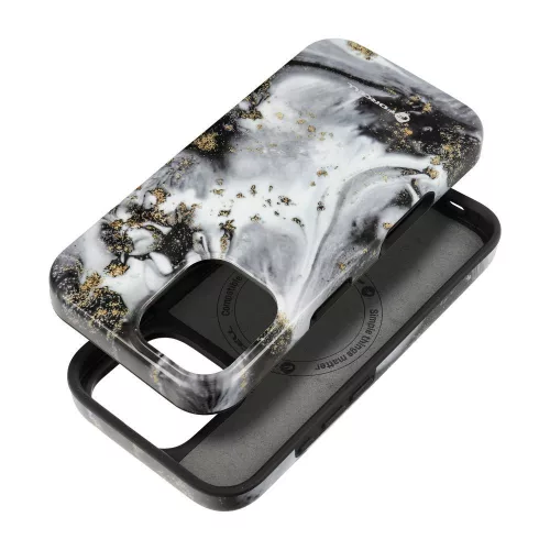 FORCELL F-PROTECT Mirage, Military Drop-Tested case compatible with MagSafe for IPHONE 16 silver fog