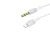 BOROFONE BL19 AUX (LIGHTNING/JACK) KÁBEL 1 MÉTER FEHÉR