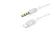 BOROFONE BL19 CREATOR AUX (USB TYPE-C/JACK) KÁBEL 1 MÉTER (DAC) FEHÉR