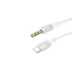 BOROFONE BL19 CREATOR AUX (USB TYPE-C/JACK) KÁBEL 1 MÉTER (DAC) FEHÉR