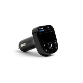   DAVIN DF08 SZIVARGYÚJTÓS T&Ouml;LTŐVÉG + FM TRANSMITTER FEKETE