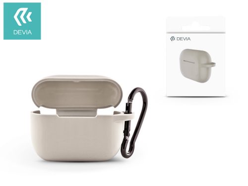 Devia szilikon tok AirPods Pro fülhallgatóhoz - Devia Naked Silicone Case Suit for AirPods Pro - gray