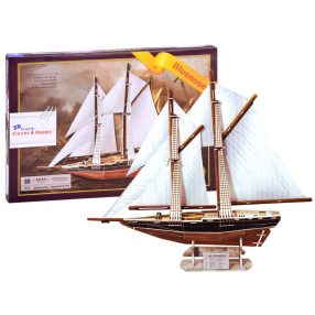 3D puzzle hajó vitorlás BLUENOSE 80 ele ZA2906