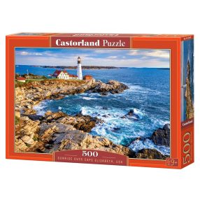   Castorland puzzle Cape Elizabeth USA Amerikai világítótorony 500 db-os