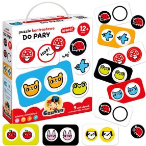 CzuCzu Kontrasztos puzzle gyerekeknek páros 12m+ 91996