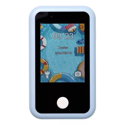 Játéktelefon gyerekeknek érintőképernyővel 2,8" KDC-0027A kék