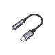JOKADE JC001 FEILIAN 3IN1 USB TYPE-C - JACK ADAPTER / KONVERTER FEKETE