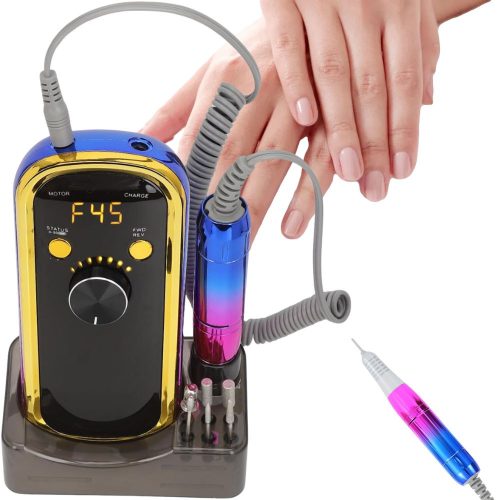 Manikűr körömvágó akkus + 6 vágó 36w-os profi