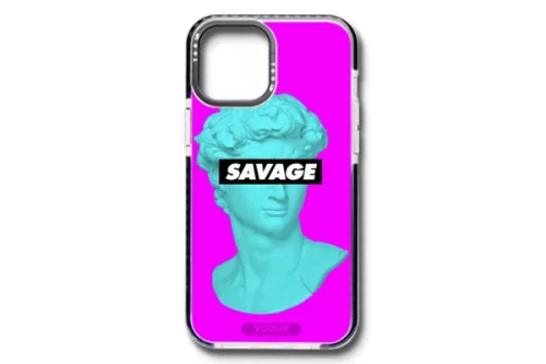 YOOUP IPHONE 12 PRO MAX 6.7 MINTÁS TOK SAVAGE FEKETE