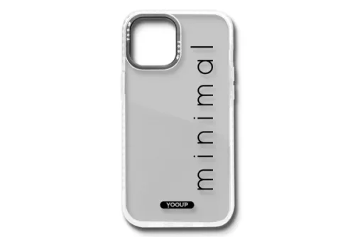YOOUP IPHONE 12 MINI 5.4 MINTÁS TOK MINIMAL FEHÉR