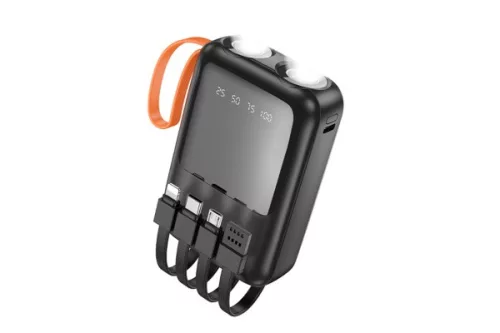 BOROFONE BJ60 RAPID POWER BANK 10000MAH FEKETE