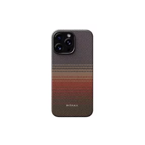   PITAKA MAGEZ CASE 6 IPHONE 16 PRO MAX 6.9 MAGSAFE KOMPATIBILIS TOK SUNSET