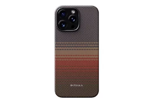 PITAKA MAGEZ CASE 6 IPHONE 16 PRO MAX 6.9 MAGSAFE KOMPATIBILIS TOK SUNSET