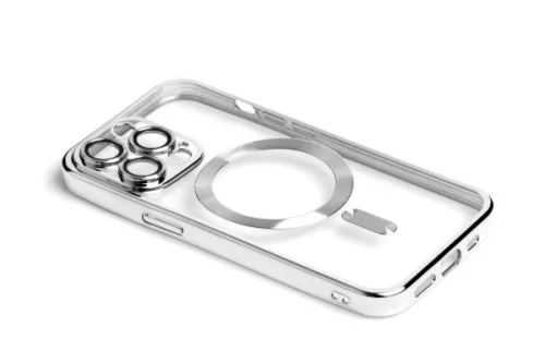 PJ DISC-A IPHONE 12 PRO 6.1 TPU TOK MAGSAFE KOMPATIBILIS EZÜST