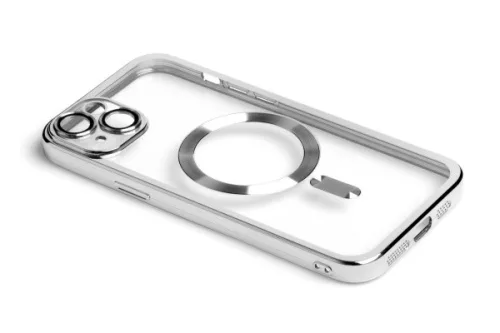 PJ DISC-A IPHONE 15 PLUS 6.7 TPU TOK MAGSAFE KOMPATIBILIS EZÜST