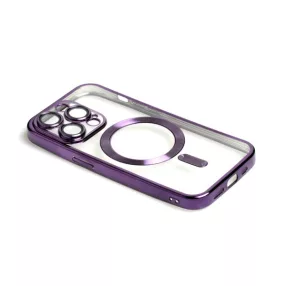   PJ DISC-A IPHONE 15 PRO 6.1 TPU TOK MAGSAFE KOMPATIBILIS LILA