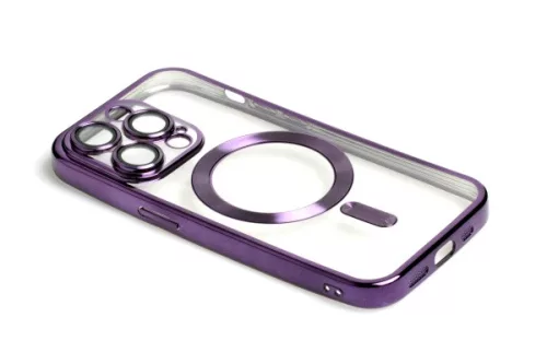 PJ DISC-A IPHONE 15 PRO 6.1 TPU TOK MAGSAFE KOMPATIBILIS LILA