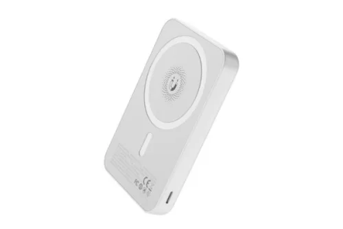 XO PR212 MAGNETIC 15W MÁGNESES (MAGSAFE KOMPATIBILIS) POWER BANK 5000MAH LIGHTNING FEHÉR
